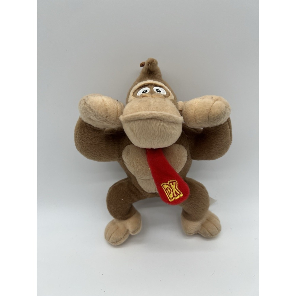 DK Donkey Kong 10" Plush Doll Stuffed Toy Official Licensed Nintendo Super Mario
